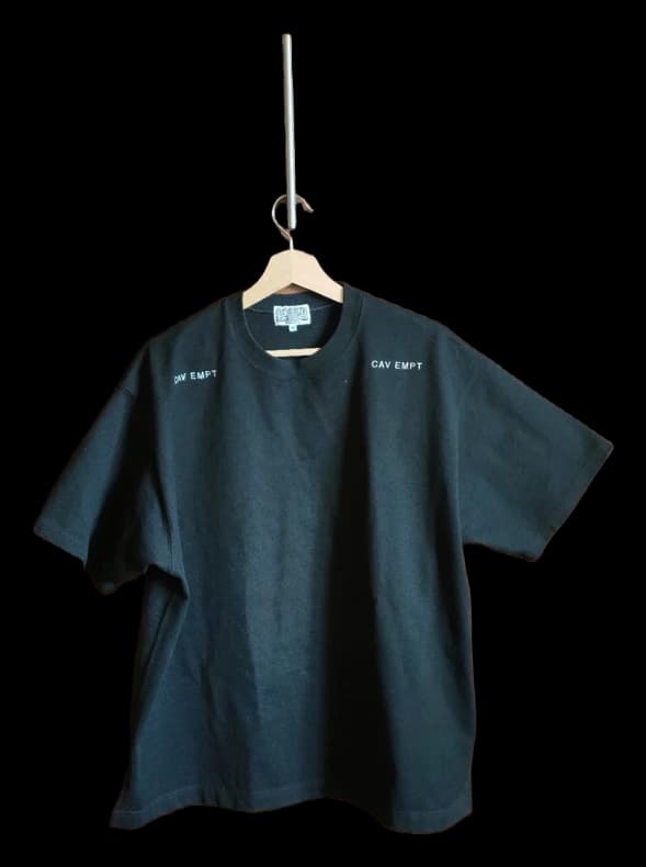 Black Cav Empt T-shirt, front view